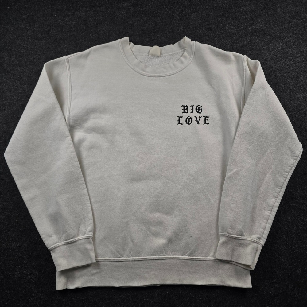Big Love Records Harajuku Tokyo Family Business Sweatshirt White Men's S